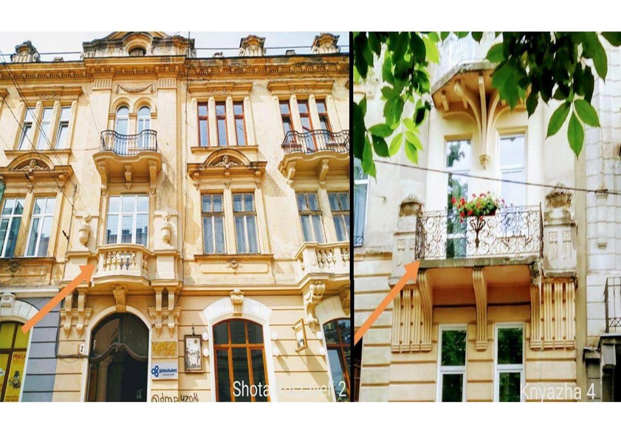 Family Apartments In Lviv Center With Balcony Ngoại thất bức ảnh